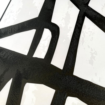 Monochrome Linen Art Rectangle